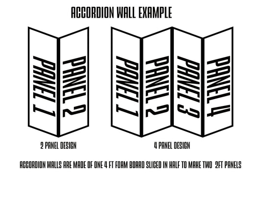 Foam Accordion Wall