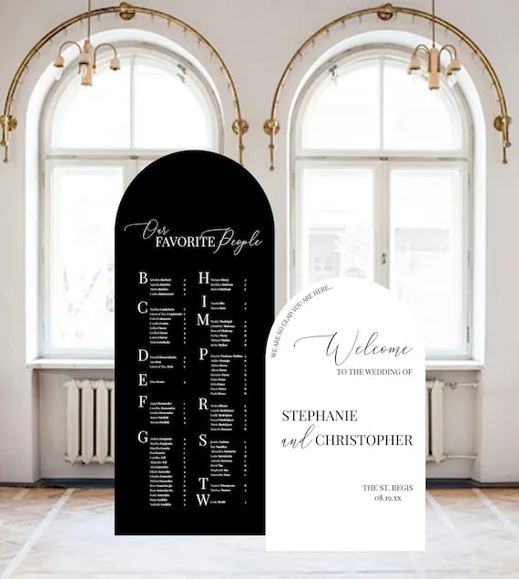 Welcome Sign (per unit)
