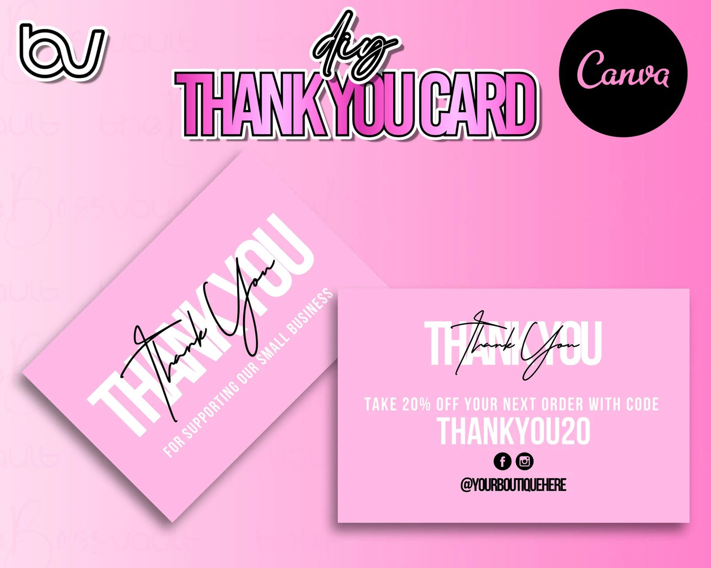 Thank you card