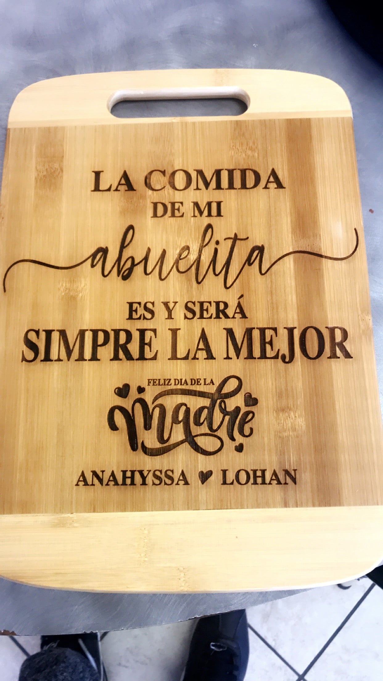 Engraved Cutting Board