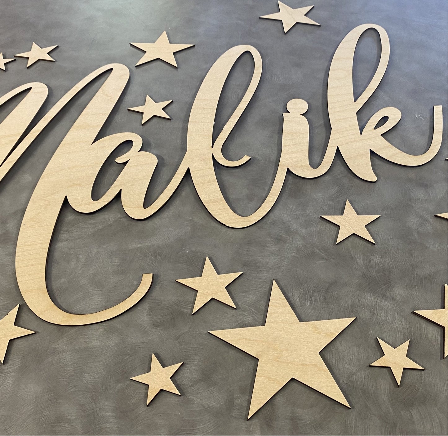 Laser Cut on Wood 1/8 or 1/4