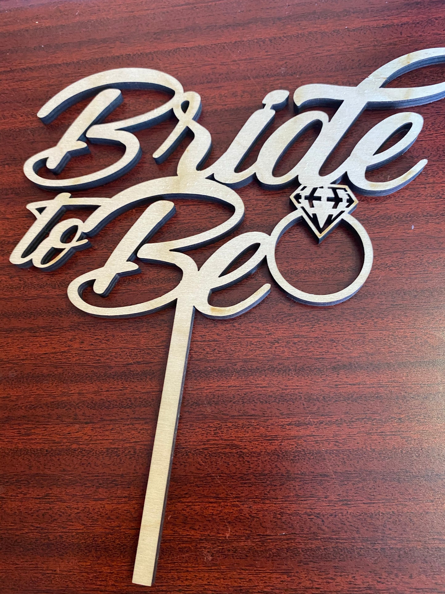 Laser Cut on Wood 1/8 or 1/4