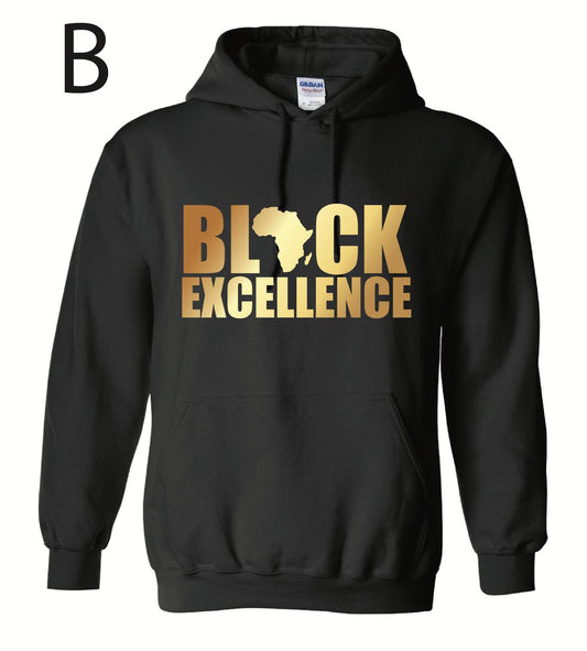 Hoodie « Black excellence »