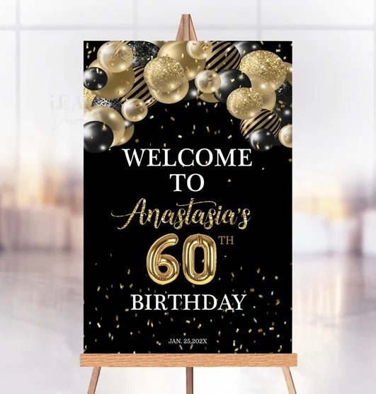 Party Welcome Sign
