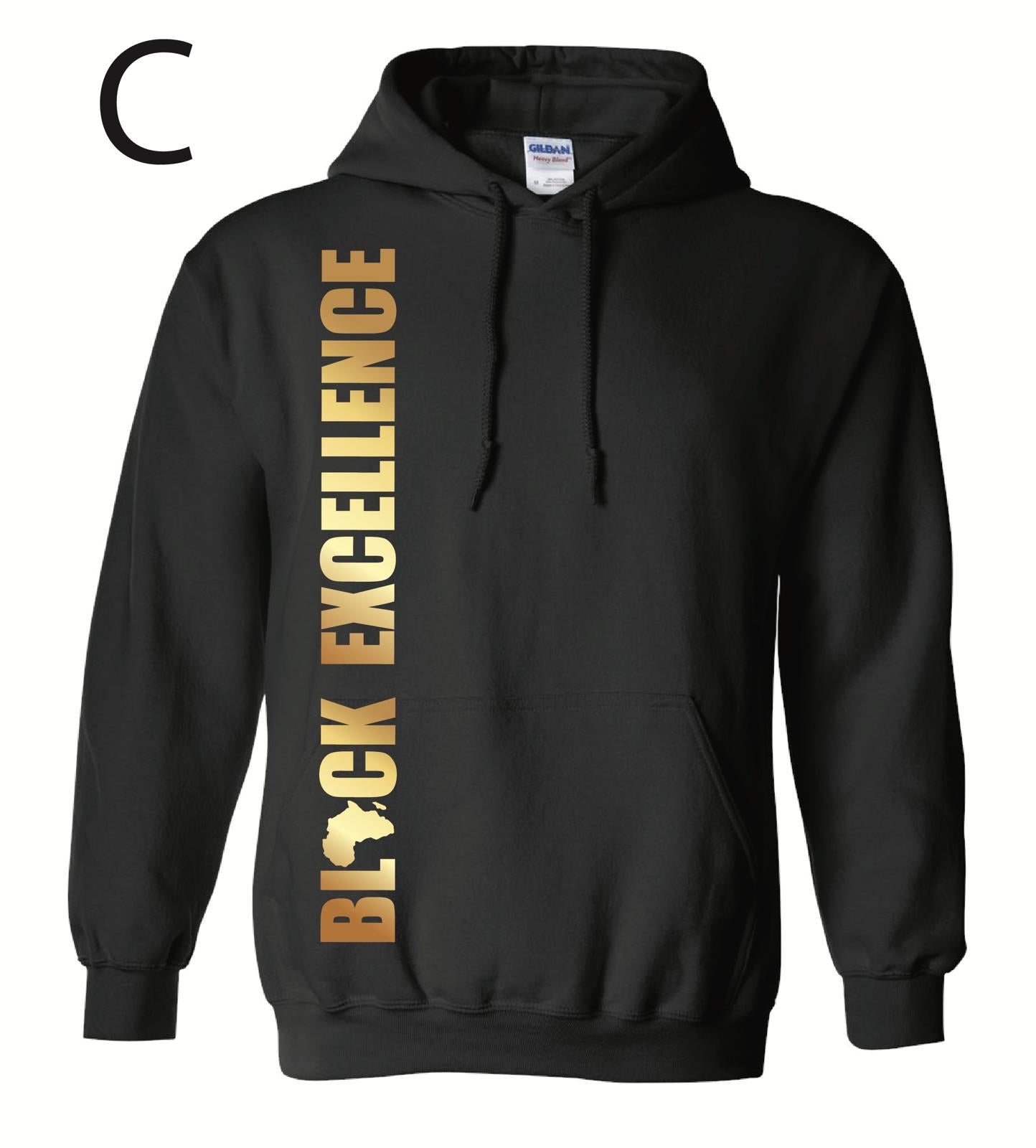 Hoodie « Black excellence »