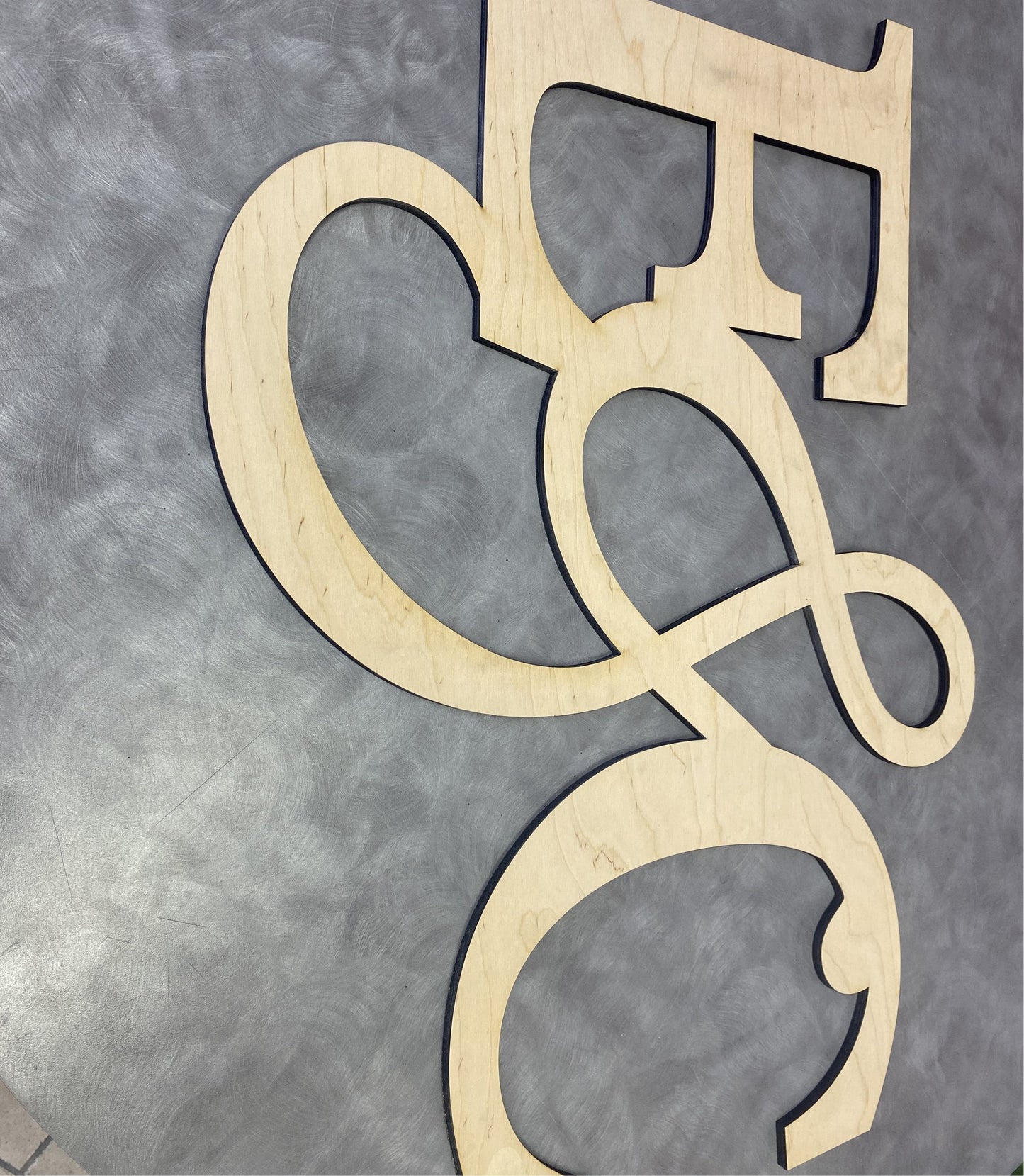 Laser Cut on Wood 1/8 or 1/4