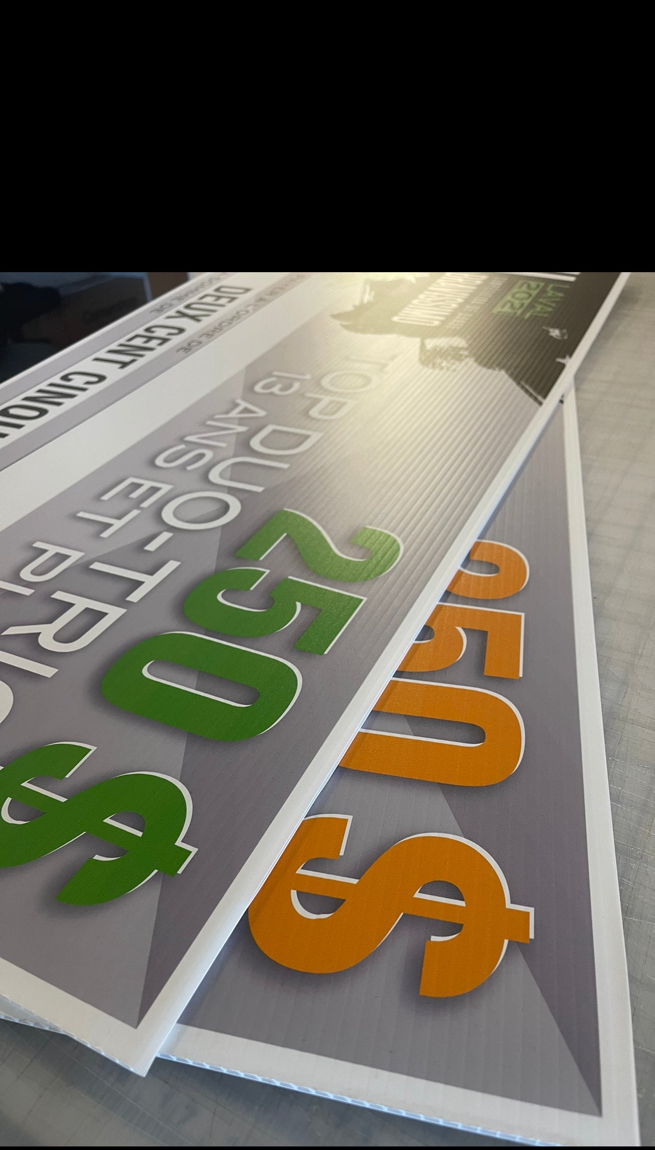 Foamboard / Coroplast
