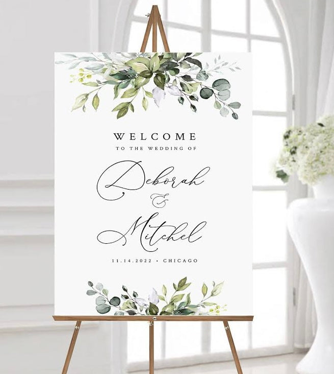 Welcome Sign (per unit)