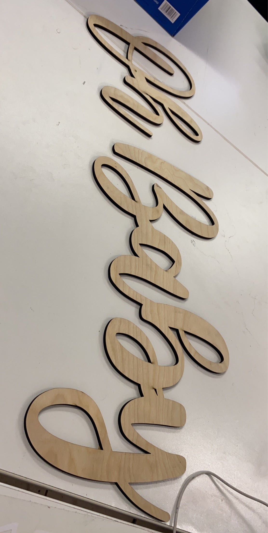 Laser Cut on Wood 1/8 or 1/4