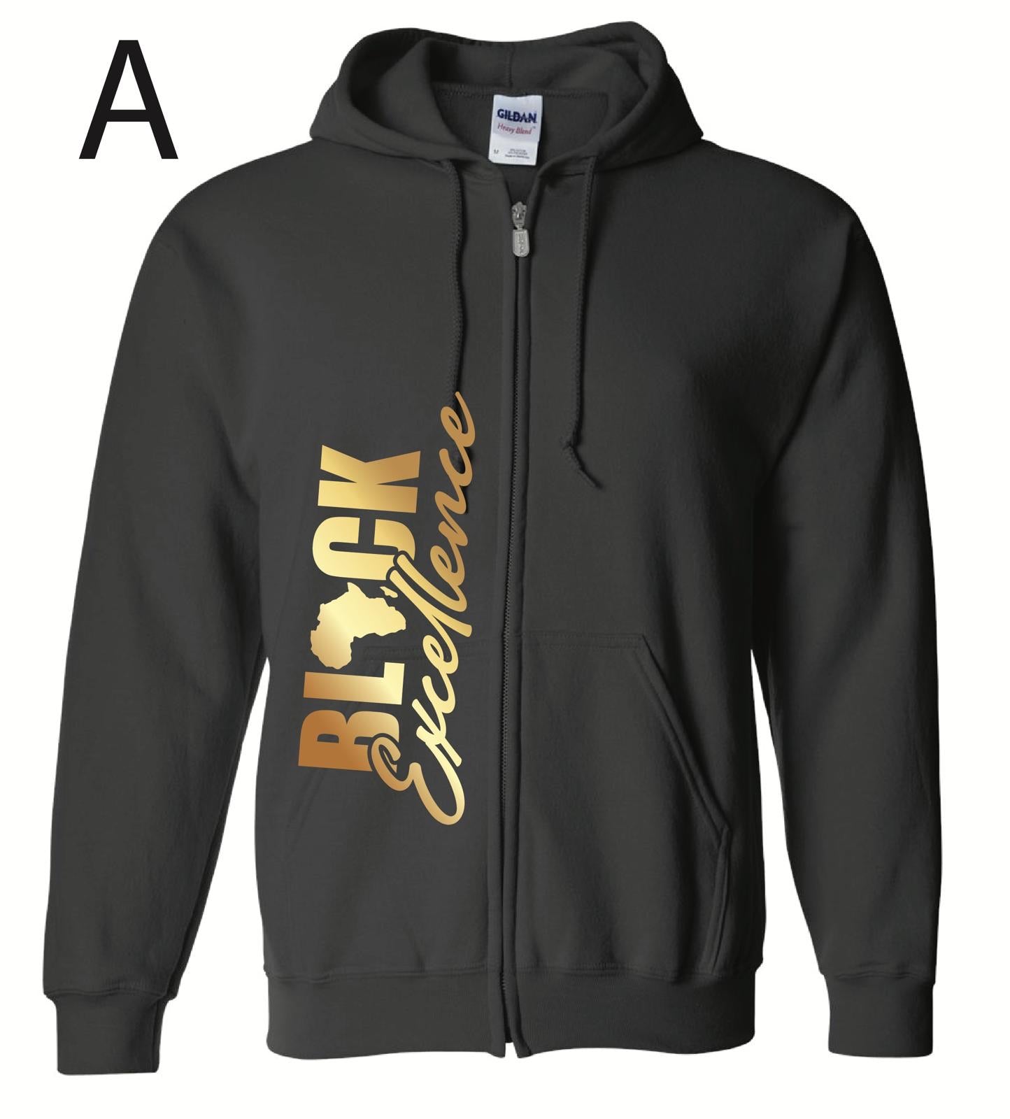 Hoodie « Black excellence »