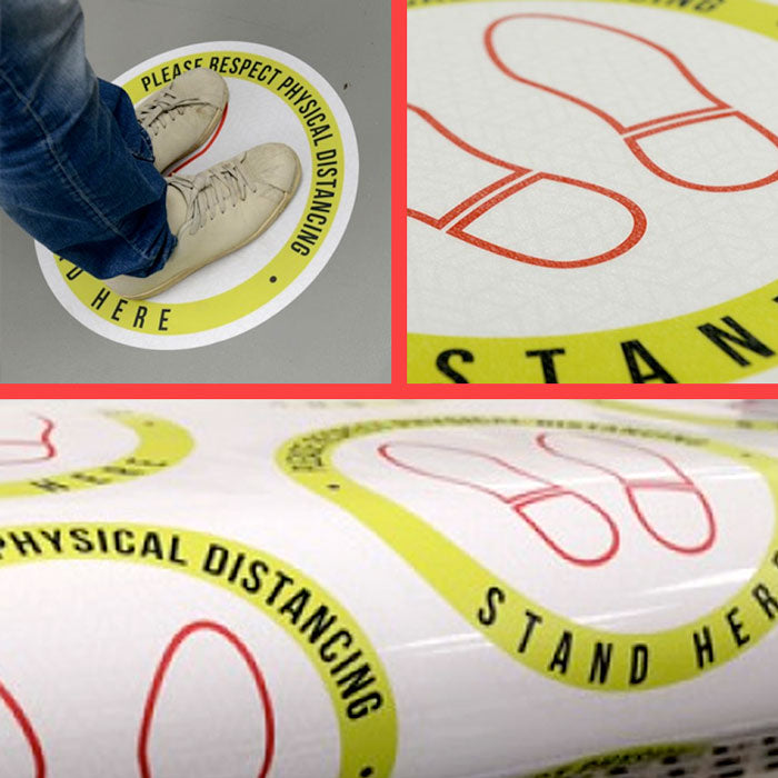 Floor Stickers (Social Distancing)