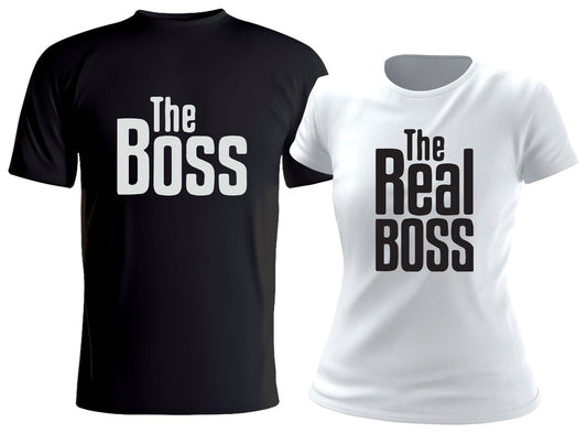 T-Shirts The Boss & The Real Boss