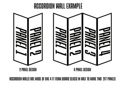 Foam Accordion Wall