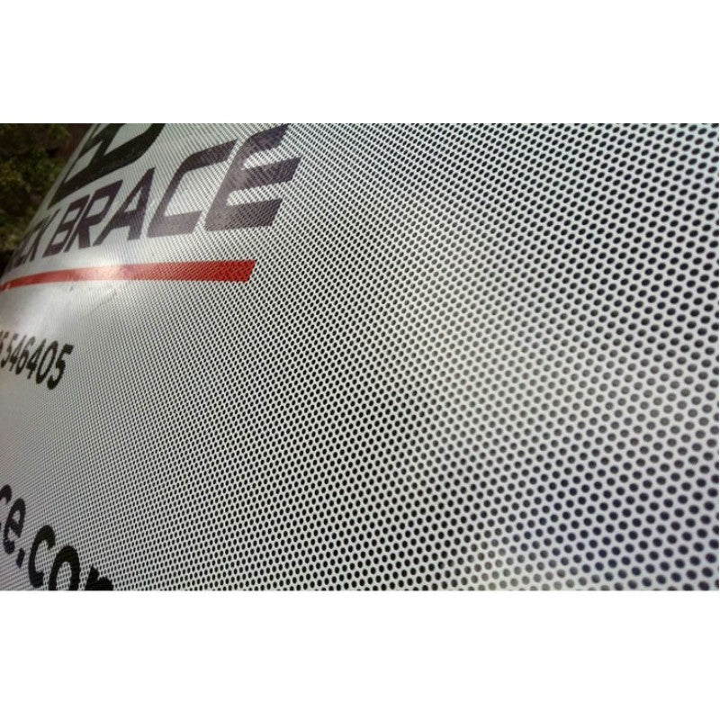 Window perforated vinyl