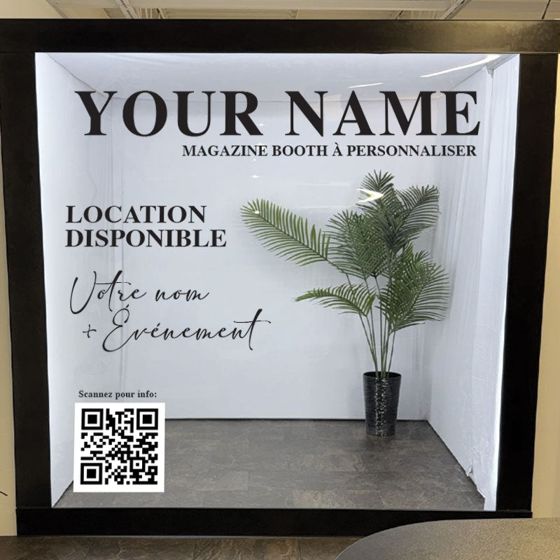 Vogue Magazine Photo Booth (Rental)