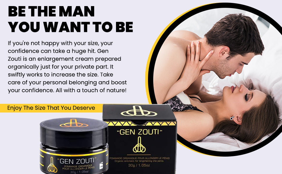 Gen Zouti - Organic Penis Enlargement Cream - Active Formula