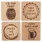 Engraved Coasters x 6