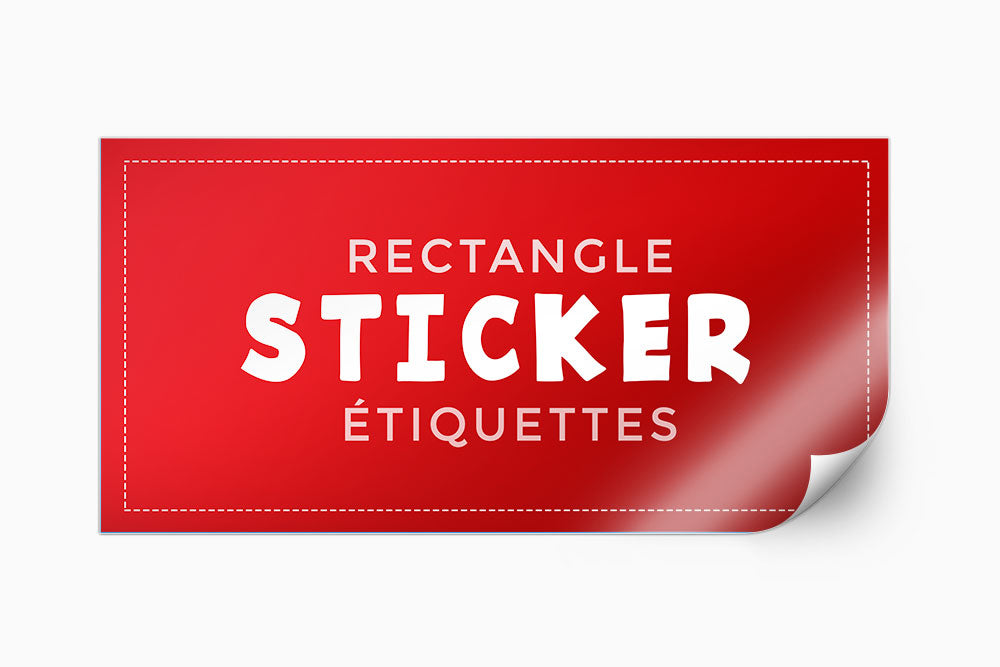 Rectangle Stickers – GoPromoMG