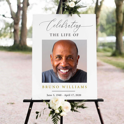 Funeral Welcome Sign (per unit)