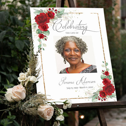 Funeral Welcome Sign (per unit)