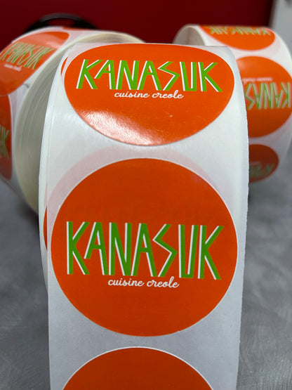Sticker Roll Label