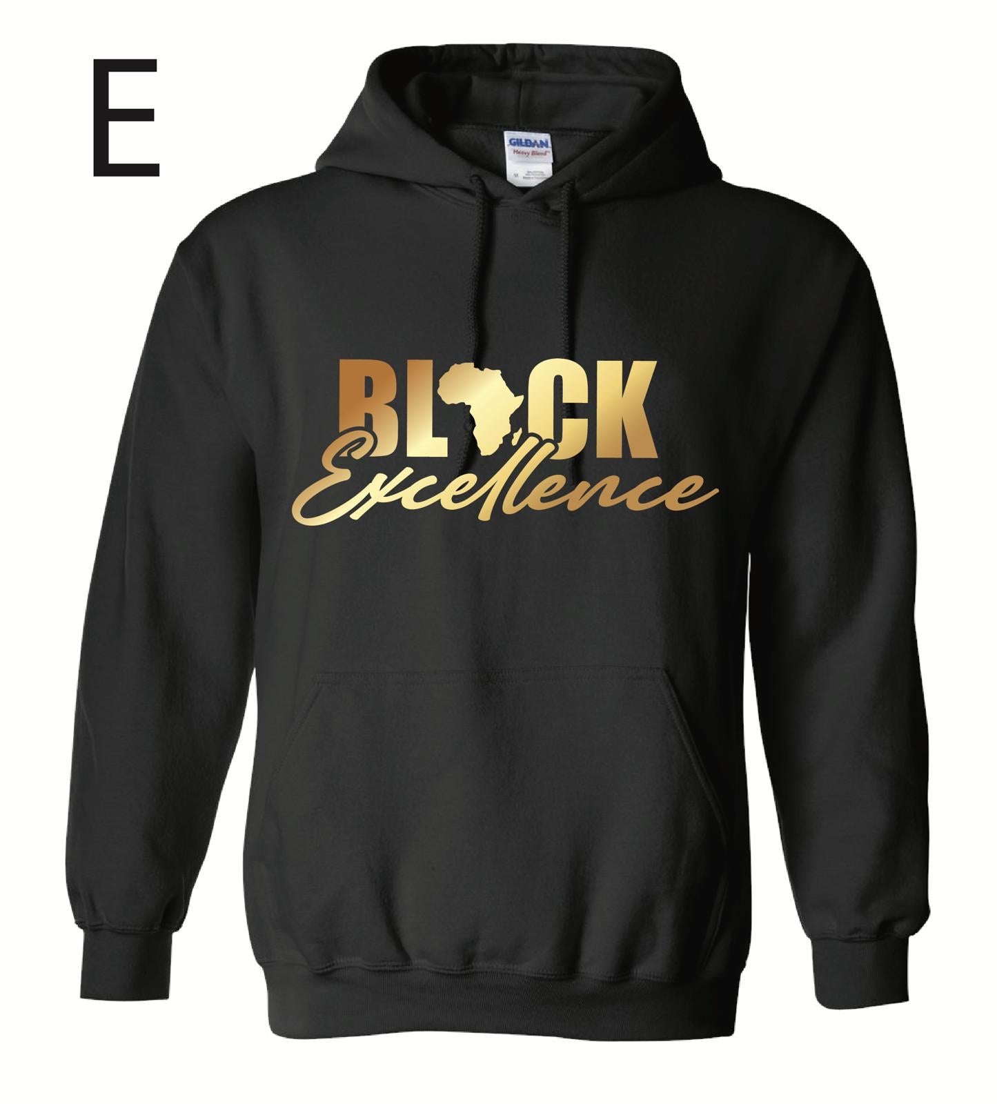 Hoodie « Black excellence »