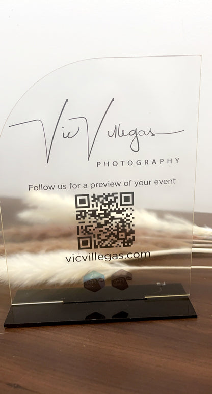 Social Media Acrylic Standee