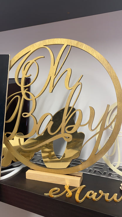 Laser Cut on Wood 1/8 or 1/4