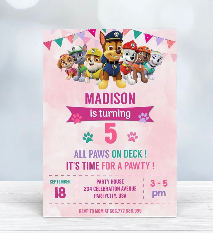 Party invitations