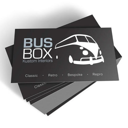 Soft touch Lamination + SPOT UV Business Cards
